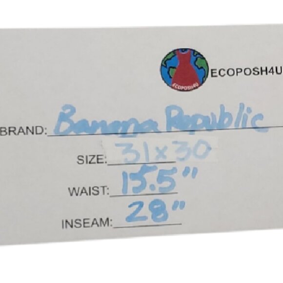 Banana Republic Tan Khaki Aiden Chino Pants Men’s 31x30 - Picture 4 of 4